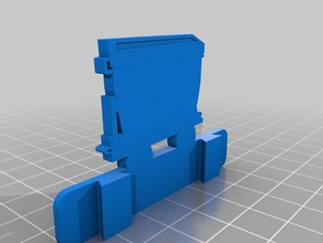 minecart backing card holder toy game accessories boardgame board sob 3d print model - Mito3D