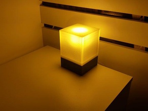 Nachttisch Lampenschirm e27-sockel Dekor 3d print model - Mito3D