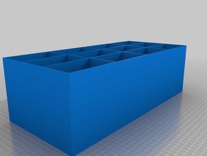 mi personalizar la caja de almacenamiento los cajones organización 3d print model - Mito3D