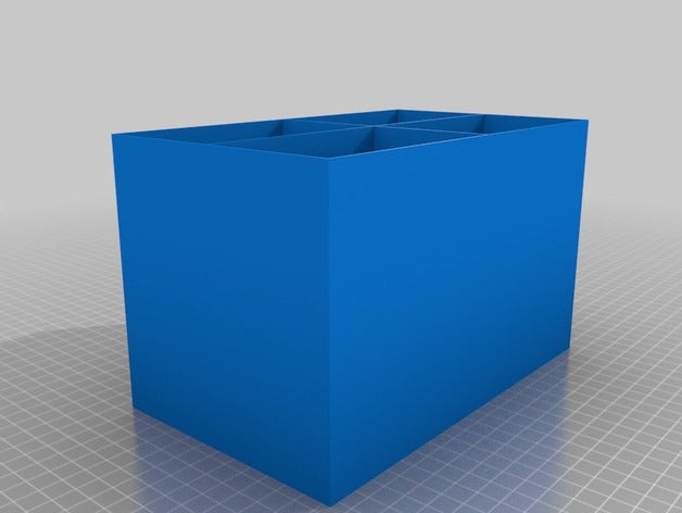 mi personalizar la caja de almacenamiento los cajones organización 3D print model - Mito3D