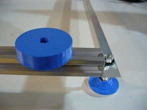 2 inch maker-rail pad 34 8 bolt nut 3d printing 3d print model - Mito3D