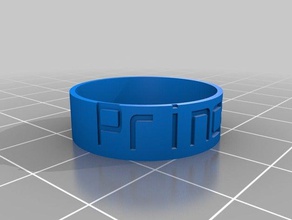 dimensione 12 anelli personalizzato 3d print model - Mito3D