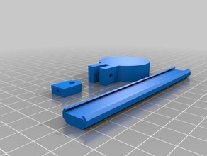 led-suport-Halter Elektronik 3d print model - Mito3D