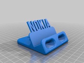 smartphone-Halter von nokia office 3d print model - Mito3D