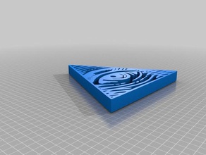 illuminati pirámide 3d impresión 3d print model - Mito3D