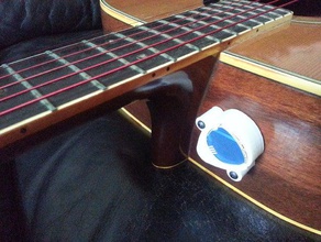 plettro rivista musica dispenser per chitarra 3d print model - Mito3D
