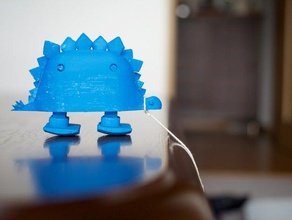 walking stegosaurus toys games 3d print model - Mito3D