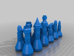 matthew auger chess peice hobby 3d print model - Mito3D