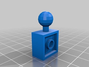cube-boule lego 1 3 d l'impression 3d print model - Mito3D