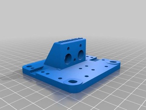 another chimera mount d-bot 3d printer parts e3d 3d print model - Mito3D