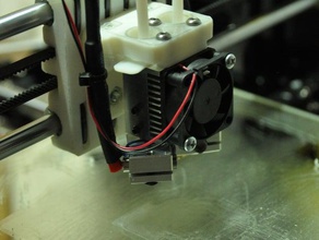 e3d quimera cyclops bowden montagem a impressora partes dualextrusion dupla extrusão hotend 3d print model - Mito3D