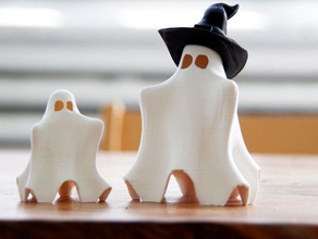 cute hug me ghost toys games decoration gcreate halloween 3d print model - Mito3D