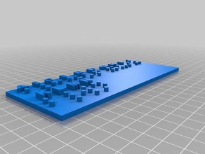 braille 3d stampa 3d print model - Mito3D