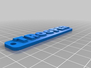 trooper Anahtarlık organizasyon özelleştirilmiş 3d print model - Mito3D