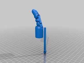 mon personnalisés doigt 30 -prothétique la main outils 3d print model - Mito3D