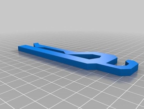 abs papel clipclothespin utilidad gancho hogar 3d print model - Mito3D