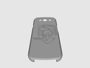 fox hound s3 cassa del telefono mobile 3d print model - Mito3D