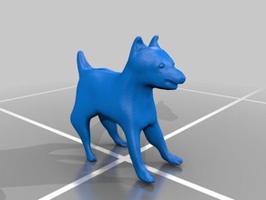köpek 3d baskı 3d print model - Mito3D