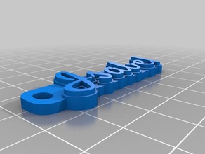 isabel organizzazione personalizzato 3d print model - Mito3D