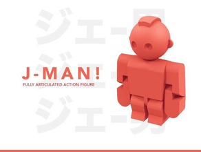 j-man robot model robotlar 3d print model - Mito3D
