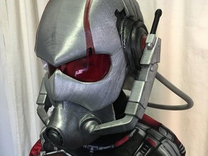 formiga, homem de capacete traje 3d print model - Mito3D