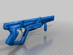 cool awesome gun 3d printing 3d print model - Mito3D