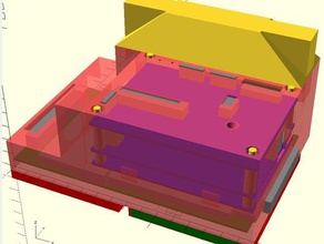 intel minnowboard max pci-e case electronics 3d print model - Mito3D
