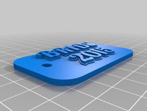 noiva de 2015 organização personalizado 3d print model - Mito3D