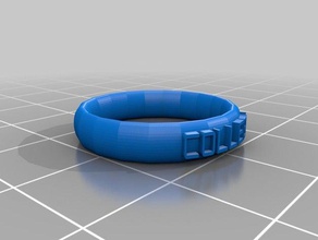 colleen ring rings customized 3d print model - Mito3D