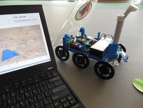 mars rover raspberry pi, arduino robot plate-forme l'ingénierie la vision par ordinateur sketchup 3d print model - Mito3D
