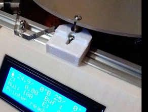 folgertech kossel foco ajustable de montaje fáciles calibrar 3d la impresora partes auto caliente cama nivelador nivelación 3d print model - Mito3D