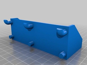 pegboard 3 comp shelf 3d printing 3d print model - Mito3D