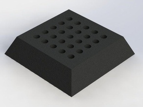 quick release hama tripod holes matrix camera 3d print model - Mito3D