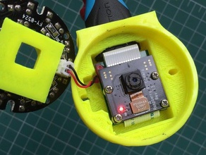 raspberrypi camera case hdmi cable adaptor 3d printer accessories 3d print model - Mito3D