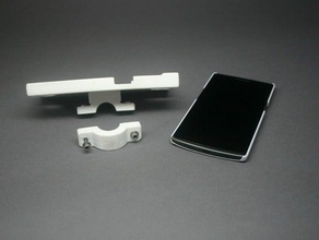 oneplus one LENKER montieren mobile Telefon Fahrrad Fahrrad-Halterung phone mount 3d print model - Mito3D
