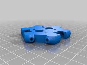 kossel effettrici e3d chimera la stampante parti 3d print model - Mito3D