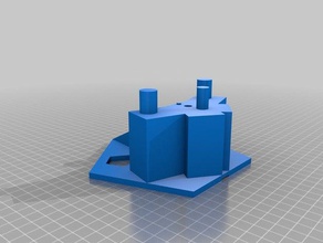 benutzerdefinierte Spielstein, der einen Teil einer mehrere Spiele burrito verbraucht Seelen Festung infernal Verbrennung tabletop-gaming wargaming warhammer 3d print model - Mito3D