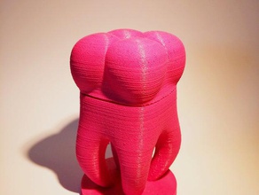 tooth fairy box models 3d print model - Mito3D