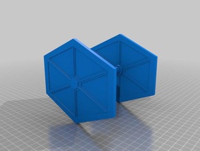 simple caza tie props 3d print model - Mito3D