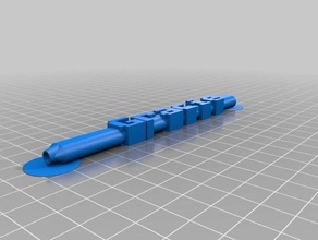 meine angepasste bic Wort Stift office 3d print model - Mito3D