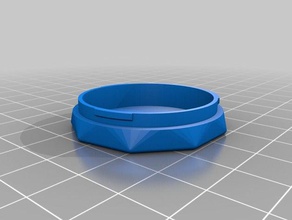 125 astronomical filter bayonet container lid containers customized 3d print model - Mito3D