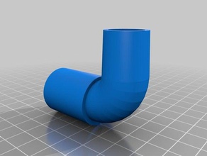 coolant funnel 90 automotive 3d print model - Mito3D