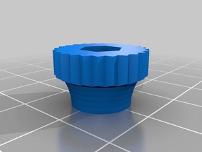 knop alanında diy özelleştirilmiş 3d print model - Mito3D