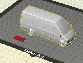 volkswagen lt automotivo 3d print model - Mito3D