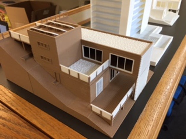 villa v2 modèles 3D print model - Mito3D