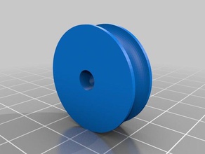pulleywheel replacement parts 3d print model - Mito3D