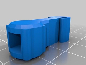 brio Holz-Schienen female-female-Anschluss eine dauerhafte Seite - Spielzeug Spiel Zubehör 3d print model - Mito3D