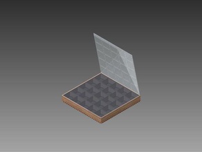 kleine Gegenstände Sortier-box druckbare innserts andere sortimo-Klon Aufbewahrungsbox 3d print model - Mito3D