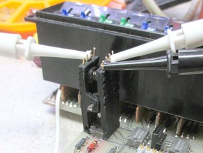 chip dip clip l'elettronica morsetto debug dip28 dip8 electronics workbench la logica sniffer 3d print model - Mito3D