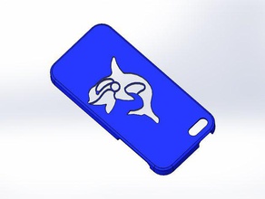 iphone 5s orca mobile 3d print model - Mito3D